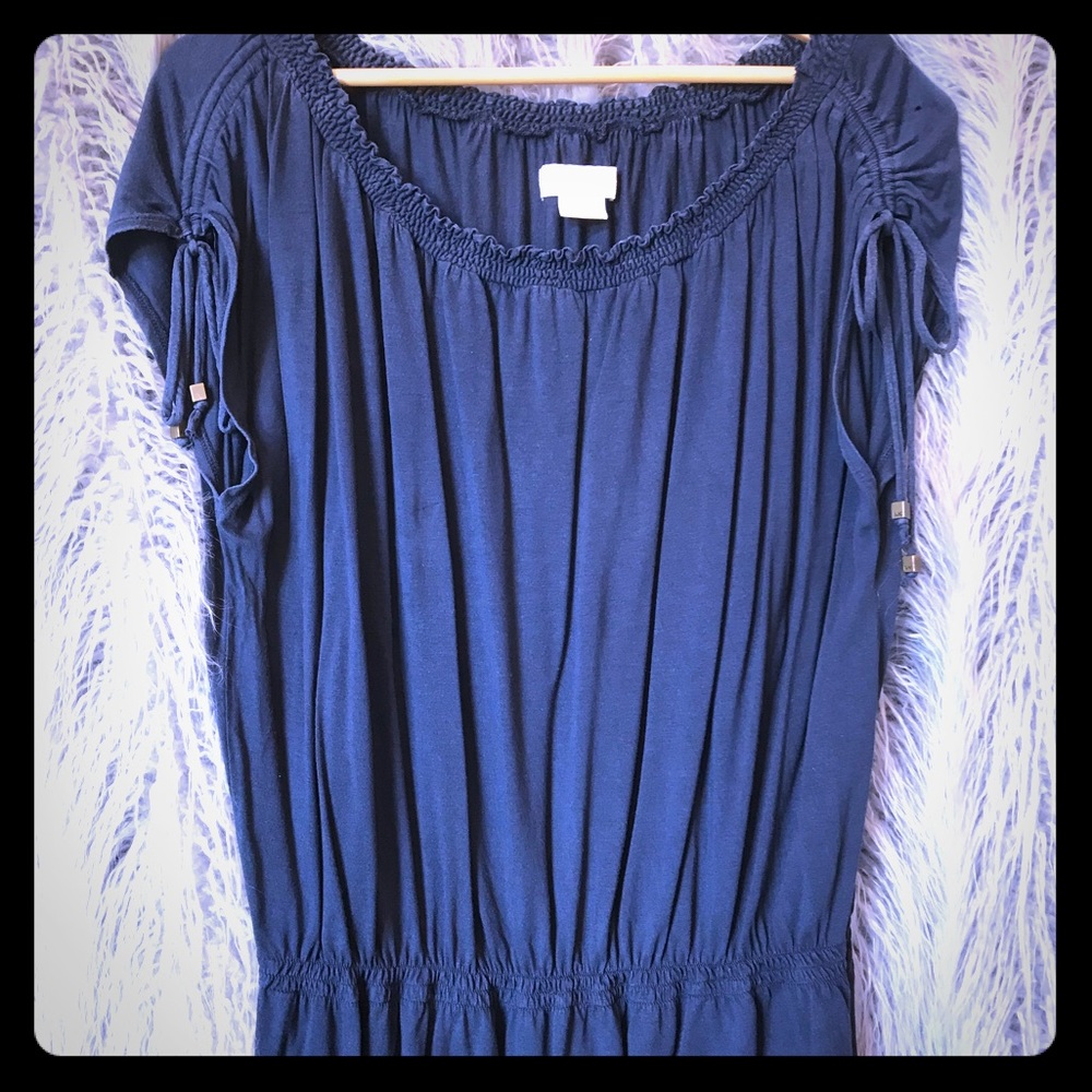 MICHAEL KORS SMOKE BLUE TOP